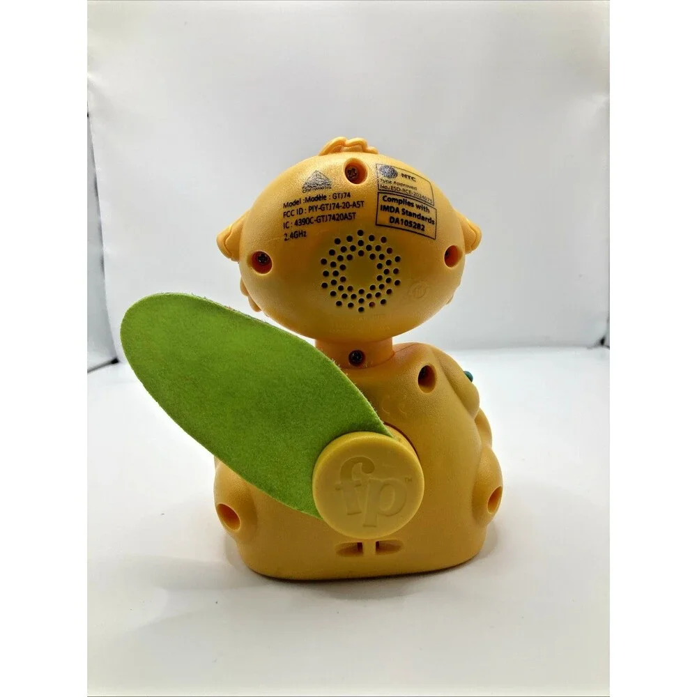 Fisher Price Linkimals Boppin Beaver Musical Light Up Learning Toy Tested Works